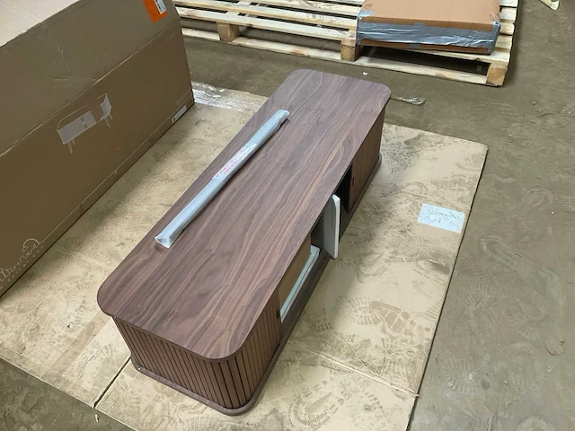 Zuiver barbier walnoot dressoir - afbeelding 11 van  11