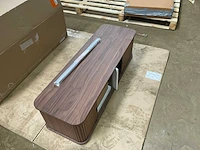 Zuiver barbier walnoot dressoir - afbeelding 11 van  11