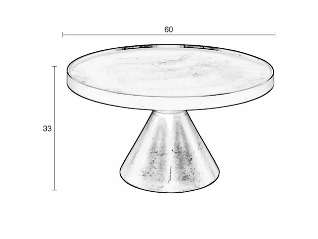 Zuiver floss bijzettafel - afbeelding 5 van  9