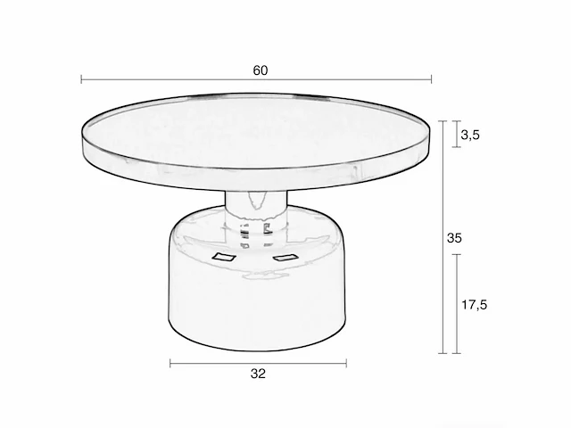 Zuiver glam salontafel - afbeelding 6 van  10