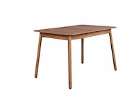 Zuiver glimps walnoot eetkamertafel - afbeelding 1 van  9