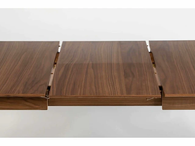 Zuiver glimps walnoot eetkamertafel - afbeelding 3 van  9