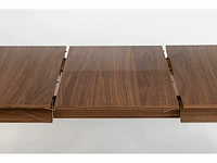 Zuiver glimps walnoot eetkamertafel - afbeelding 3 van  9