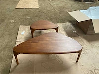 Zuiver isla walnut set van 2 salontafel - afbeelding 6 van  18