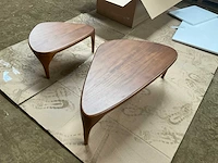 Zuiver isla walnut set van 2 salontafel - afbeelding 7 van  18