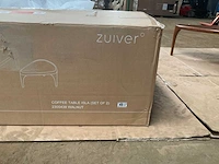 Zuiver isla walnut set van 2 salontafel - afbeelding 10 van  18
