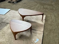 Zuiver isla walnut set van 2 salontafel - afbeelding 16 van  18