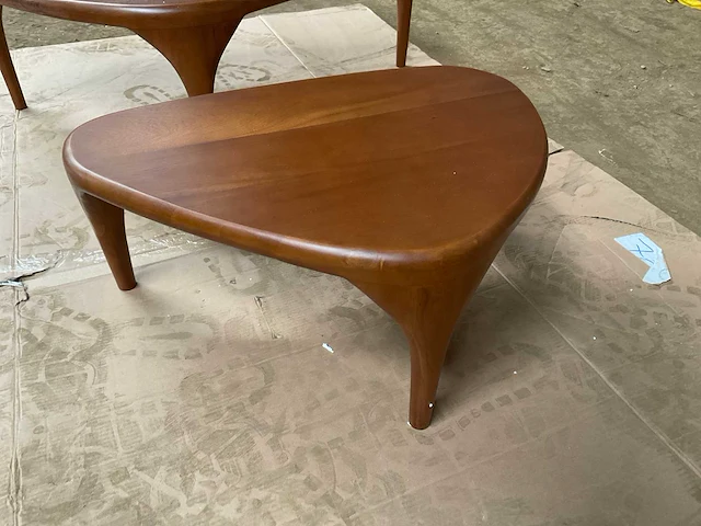 Zuiver isla walnut set van 2 salontafel - afbeelding 18 van  18