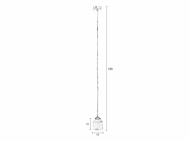 Zuiver left hanglamp (6x) - afbeelding 5 van  5
