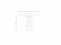 Zuiver pilar eetkamertafel - afbeelding 5 van  8