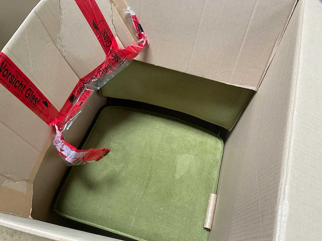 Zuiver ridge rib kink eetkamerstoel (6x) - afbeelding 7 van  7