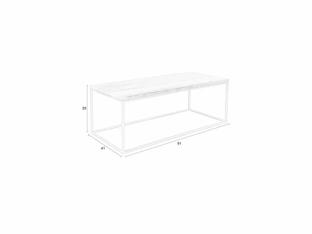 Zuiver stray marmer salontafel - afbeelding 5 van  7