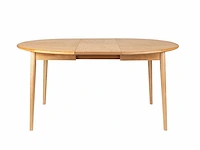 Zuiver twist table rond 120/160 walnoot eetkamertafel - afbeelding 5 van  12