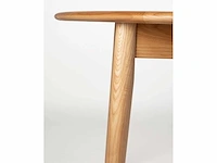 Zuiver twist table rond 120/160 walnoot eetkamertafel - afbeelding 8 van  12