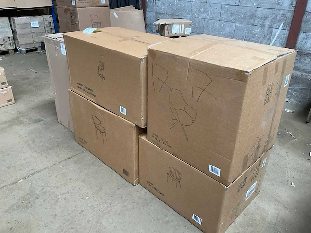 Zuiver & white label partij eetkamerstoelen - afbeelding 4 van  12