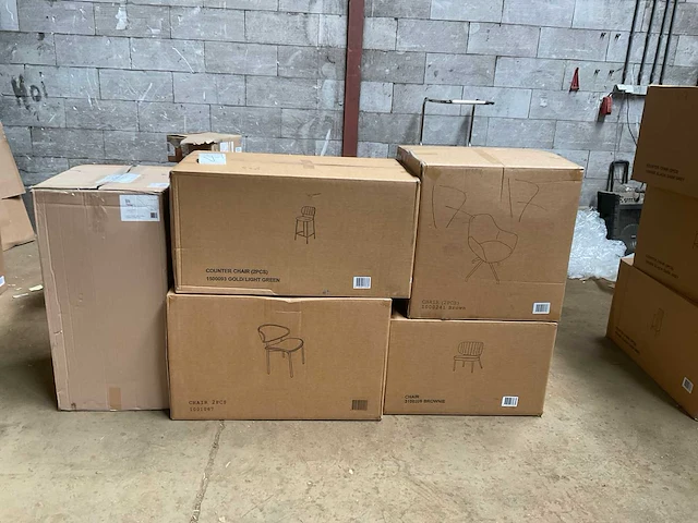 Zuiver & white label partij eetkamerstoelen - afbeelding 5 van  12