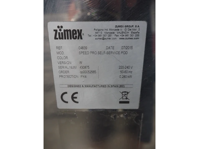 Zumex - afbeelding 9 van  9