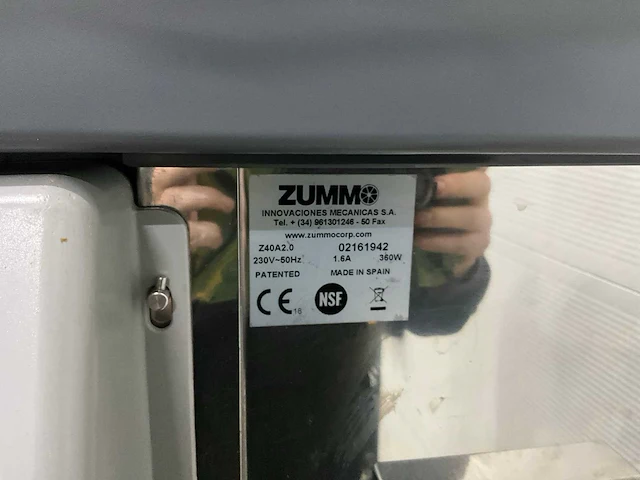 Zummo z-40a-n sinaasappel pers defect - afbeelding 11 van  11