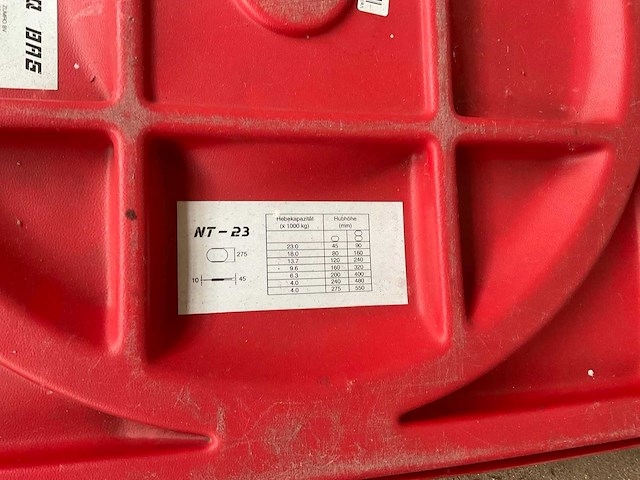 Zumro nt-23 opblaasbaar hefkussen 23t - afbeelding 6 van  7