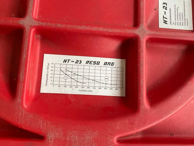 Zumro nt-23 opblaasbaar hefkussen 23t - afbeelding 7 van  7