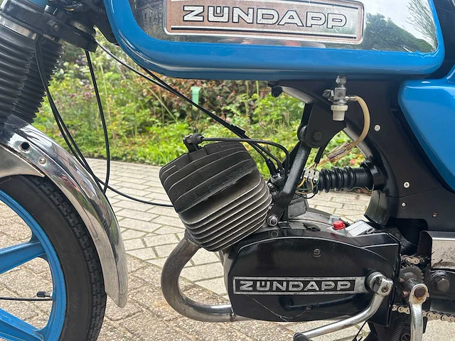 Zündapp - bromfiets - gts 50 - moped - afbeelding 2 van  14