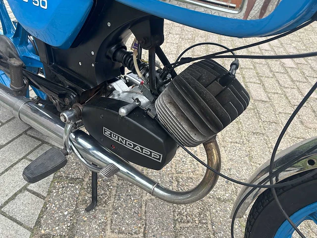 Zündapp - bromfiets - gts 50 - moped - afbeelding 4 van  14