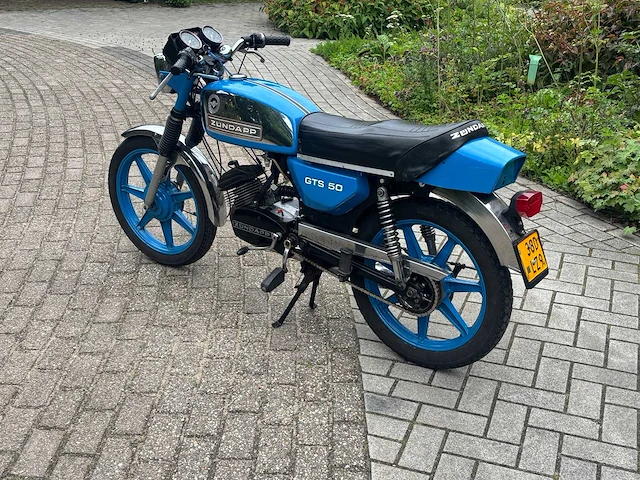Zündapp - bromfiets - gts 50 - moped - afbeelding 8 van  14