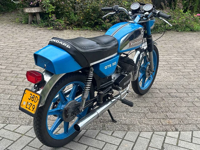 Zündapp - bromfiets - gts 50 - moped - afbeelding 10 van  14