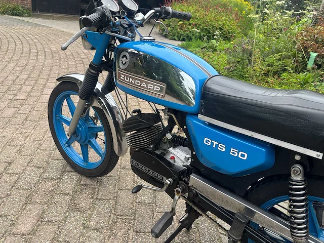 Zündapp - bromfiets - gts 50 - moped - afbeelding 14 van  14