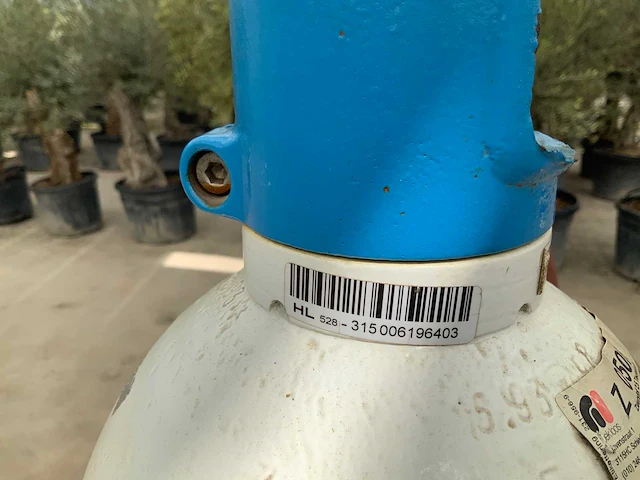 Zuurstof en acetyleen gasfles - afbeelding 5 van  9