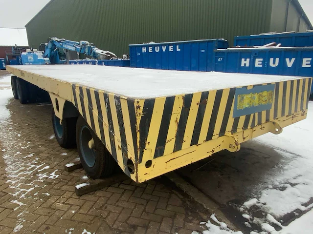 Zwaarlast aanhanger 80 ton - afbeelding 8 van  9