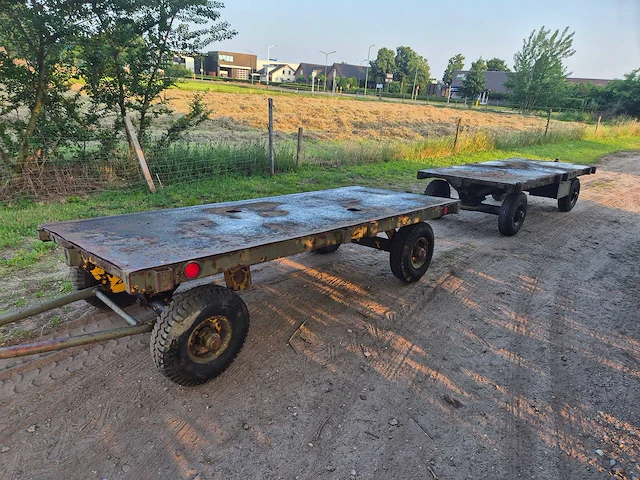 Zwaarlastwagen transportkar (2x) - afbeelding 1 van  7