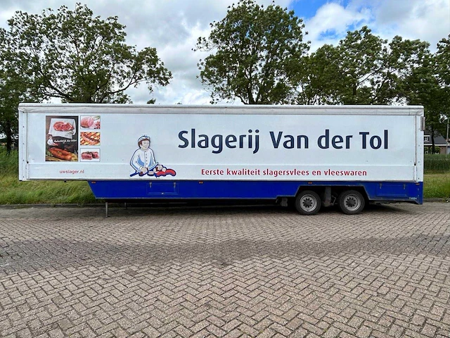 Zwalve verkooptrailer, verkoopwagen - afbeelding 1 van  19