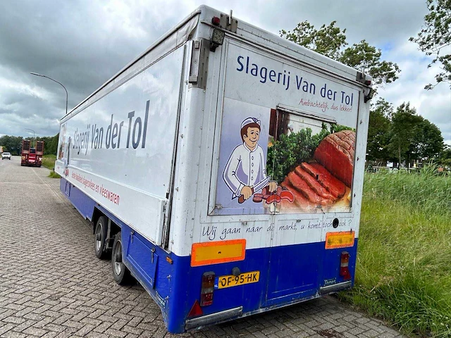Zwalve verkooptrailer, verkoopwagen - afbeelding 14 van  19