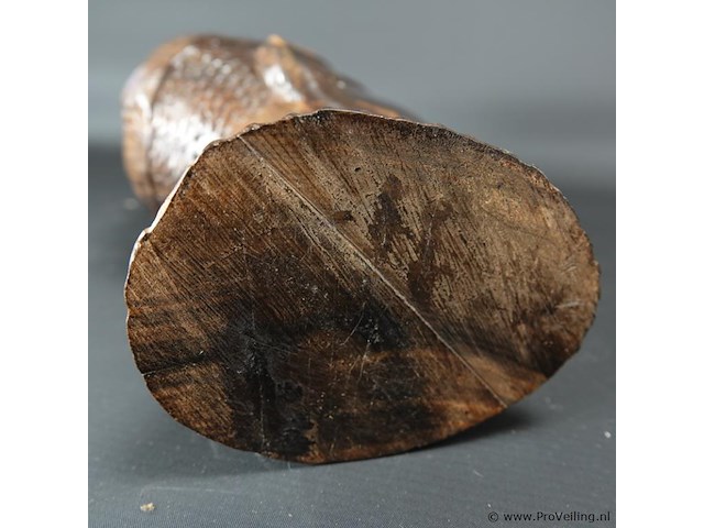 Zware coromandelhouten buste - afbeelding 5 van  5