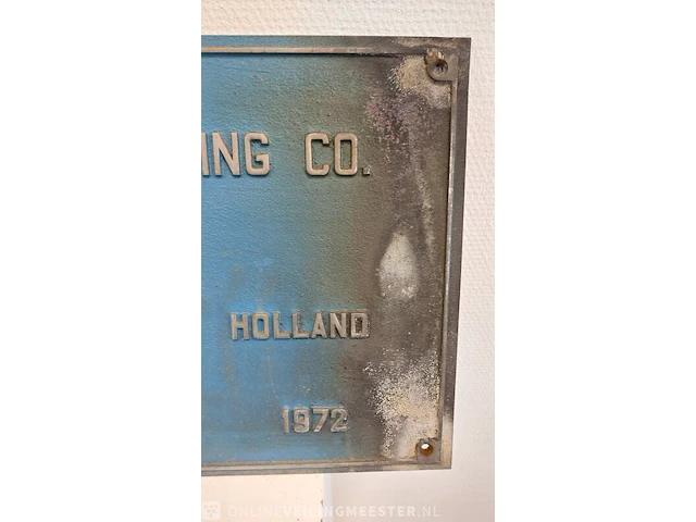 Zware metalen scheepsplaat asm arnhem ? 461, arnhem shipbuilding co. - afbeelding 4 van  4