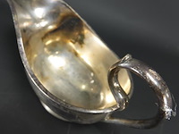 Zware verzilverde saucière - afbeelding 3 van  5