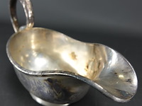 Zware verzilverde saucière - afbeelding 4 van  5