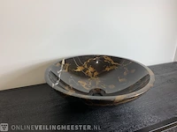 Zwart goud marmer waskom, portoro, 2023 - afbeelding 9 van  12