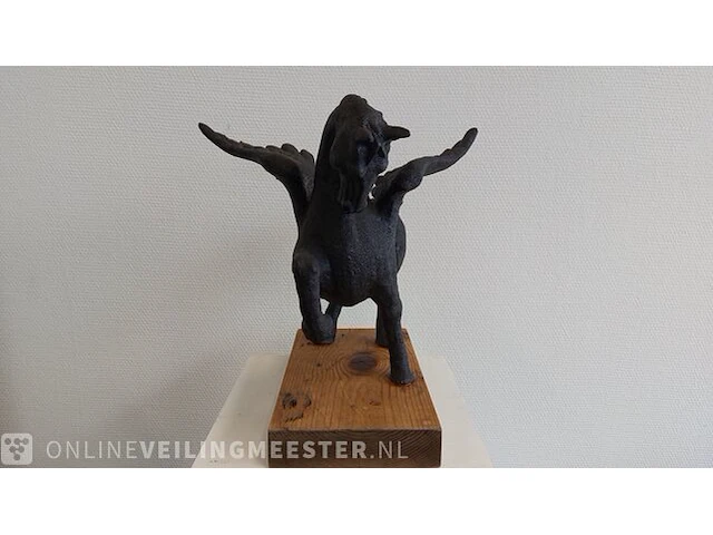 Zwart keramiek "pegasus" - afbeelding 2 van  5