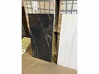 Zwarte marmerlook tegel 23,04 m2 60x120 - afbeelding 1 van  3
