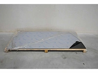 Zwarte rvs platen (6x) - afbeelding 1 van  5