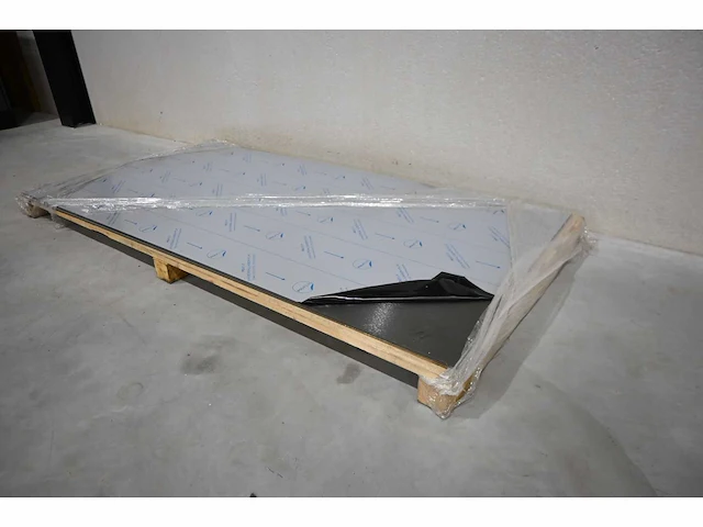 Zwarte rvs platen (6x) - afbeelding 2 van  5