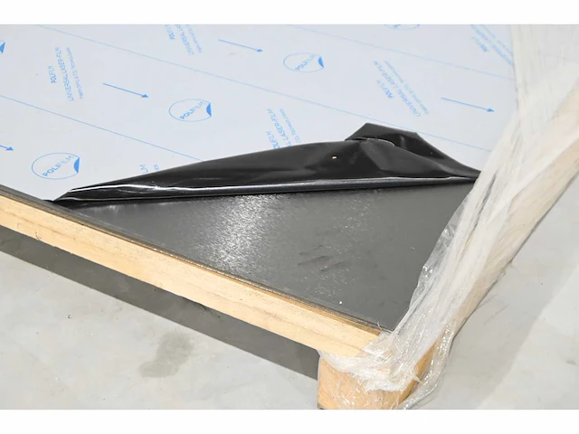 Zwarte rvs platen (6x) - afbeelding 3 van  5