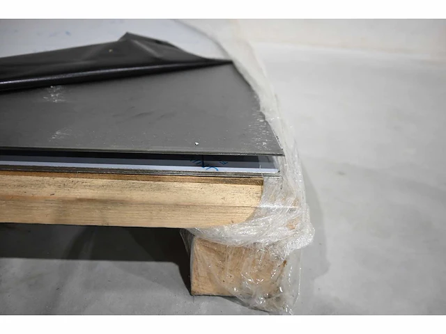 Zwarte rvs platen (6x) - afbeelding 5 van  5