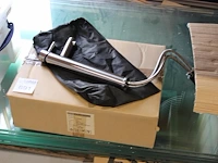 Zwarte waskom met mengkraan. breedte 50 cm. - afbeelding 2 van  2