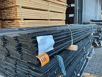 Zweeds rabat zwart gecoat 3000x190x26mm (52x) - afbeelding 2 van  3