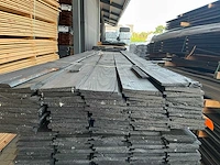 Zweeds rabat zwart gecoat 3000x190x26mm (52x) - afbeelding 3 van  3