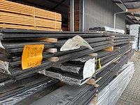 Zweeds rabat zwart gecoat 4000x182x21mm (40x) - afbeelding 2 van  3