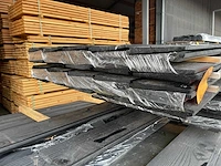 Zweeds rabat zwart gecoat 4000x182x21mm (40x) - afbeelding 3 van  3